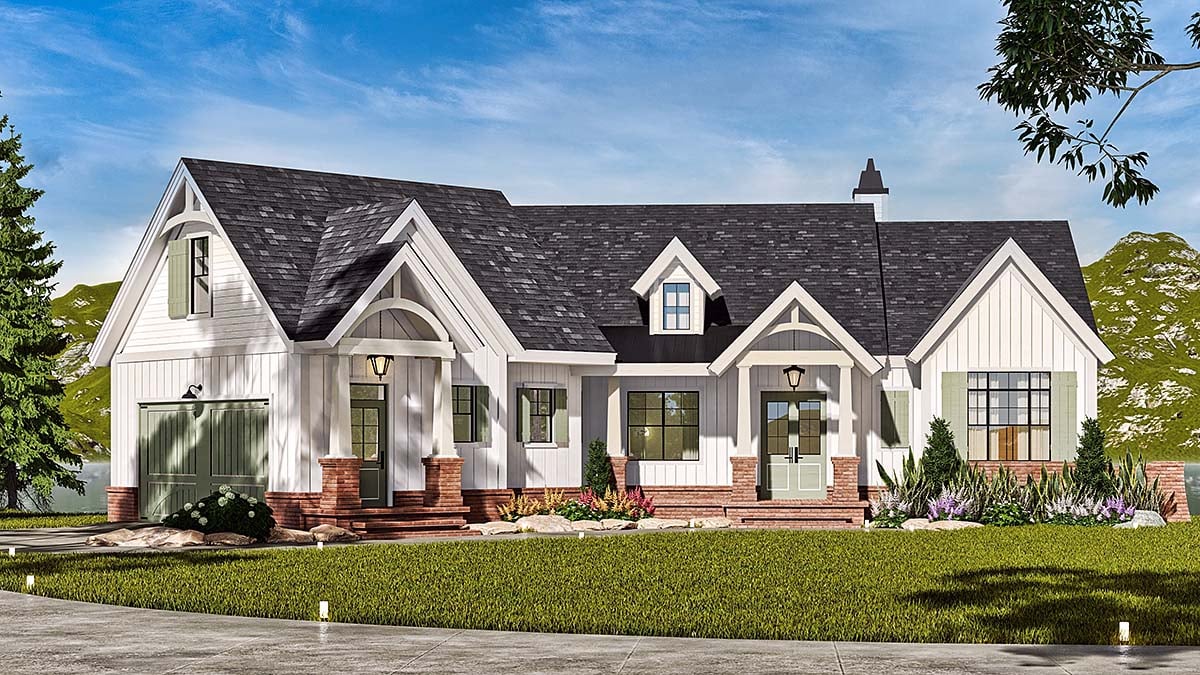 House Plan 72274 - Traditional Style with 2619 Sq Ft, 3 Bed, 2 Ba