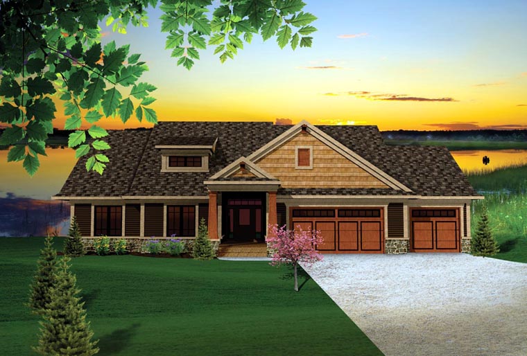 House Plan 73140 Traditional Style With 2032 Sq Ft 3 Bed 2 Ba