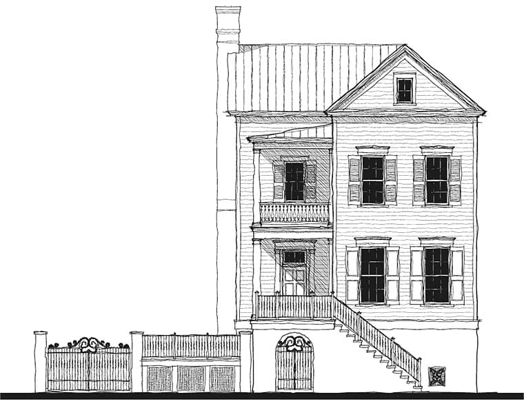 Historic, Southern Plan with 3044 Sq. Ft., 4 Bedrooms, 4 Bathrooms Picture 2