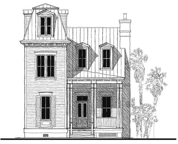 Historic, Italian, Victorian House Plan 73730 with 3 Beds, 3 Baths Elevation