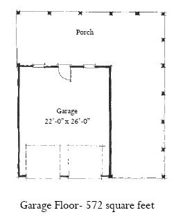 Historic 2 Car Garage Plan 73788 First Level Plan