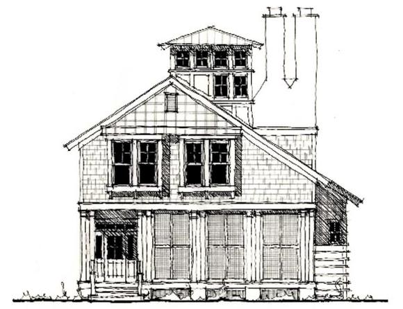 Country, Historic House Plan 73906 with 4 Beds, 5 Baths Elevation