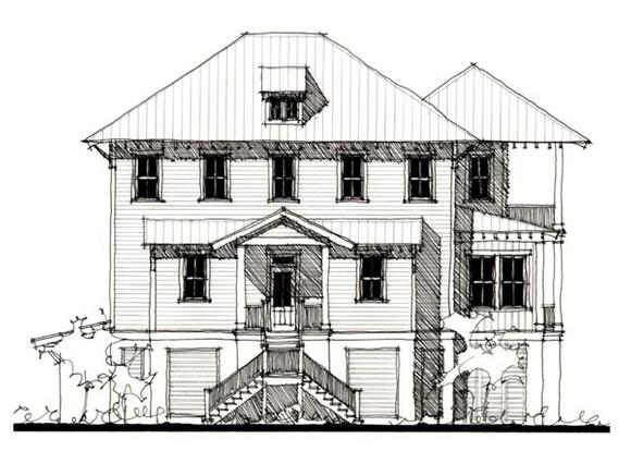 Country, Historic House Plan 73913 with 3 Beds, 4 Baths Elevation