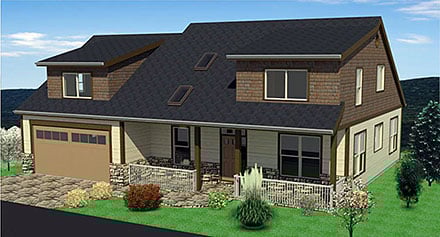 Plan Number 74341 - 2165 Square Feet