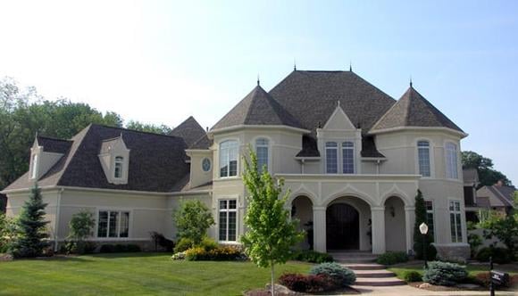 European House Plan 74411 with 6 Beds, 6 Baths, 3 Car Garage Elevation