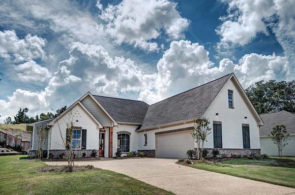 French Country, Traditional House Plan 74643 with 3 Beds, 4 Baths, 2 Car Garage Elevation