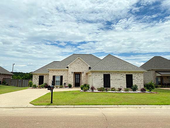 French Country, Traditional House Plan 74674 with 3 Beds, 3 Baths, 2 Car Garage Elevation