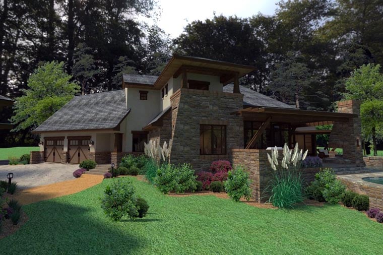 Craftsman, Tuscan Plan with 3927 Sq. Ft., 3 Bedrooms, 4 Bathrooms, 2 Car Garage Picture 8