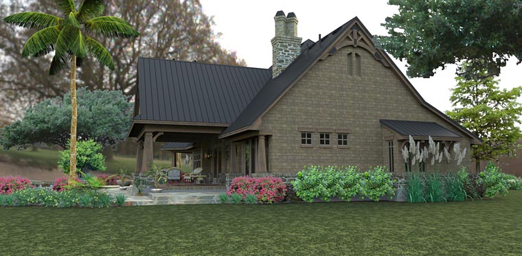 Country, Craftsman, Tuscan Plan with 2466 Sq. Ft., 3 Bedrooms, 2 Bathrooms, 2 Car Garage Picture 9