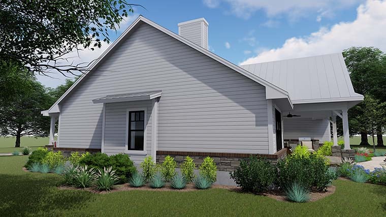 Cottage, Country, Farmhouse Plan with 2270 Sq. Ft., 3 Bedrooms, 3 Bathrooms, 2 Car Garage Picture 8