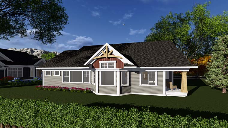 House Plan 75290 - Traditional Style With 1875 Sq Ft, 2 Bed, 2 Ba