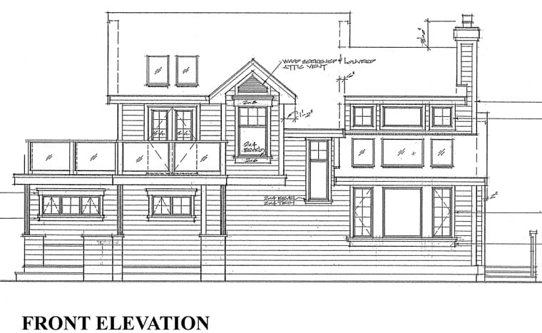Cabin, Contemporary Plan with 1235 Sq. Ft., 3 Bedrooms, 2 Bathrooms Picture 6