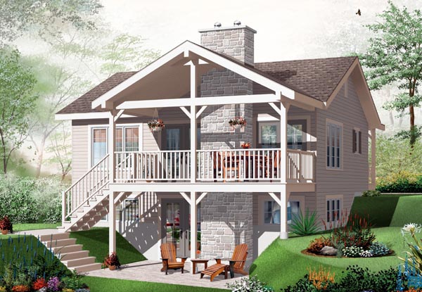 House Plan 76228 - Country Style with 1664 Sq Ft, 3 Bed, 2 Bath ...