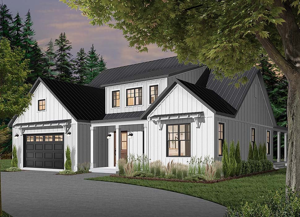Cape Cod, Country, Craftsman, Farmhouse, Ranch Plan with 3354 Sq. Ft., 4 Bedrooms, 4 Bathrooms, 3 Car Garage Picture 8