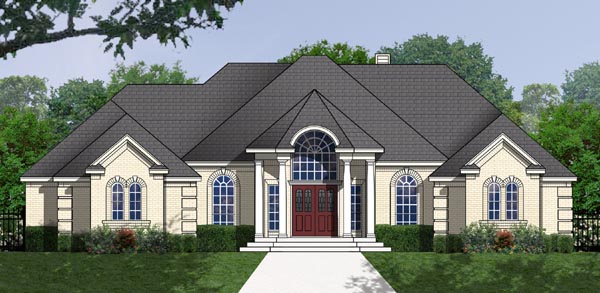 House Plan 77171 - One-Story Style with 2149 Sq Ft, 3 Bed, 2 Bath ...