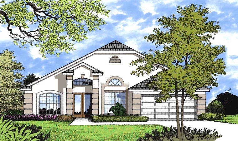 House Plan 77309 - Contemporary Style with 1704 Sq Ft, 3 Bed, 2 B ...