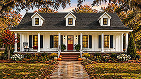 Plan Number 77488 - 1334 Square Feet