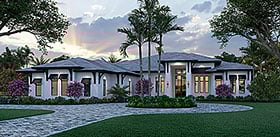 Plan Number 77542 - 4598 Square Feet