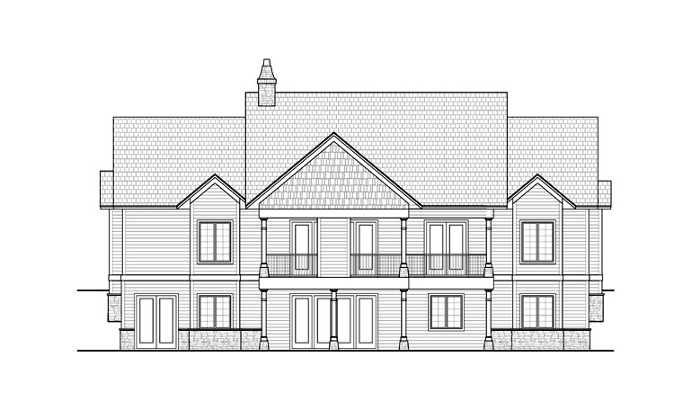 House Plan 78100 - with 2328 Sq Ft, 3 Bed, 3 Bath, 1 Half Bath ...