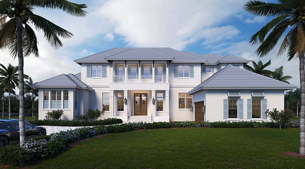 Traditional Plan with 4799 Sq. Ft., 4 Bedrooms, 5 Bathrooms, 2 Car Garage Picture 5