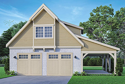 Garage Plan 78429