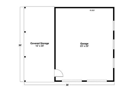 Country, Traditional 2 Car Garage Plan 78480 First Level Plan