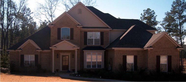 European House Plan 78761 with 4 Beds, 3 Baths, 2 Car Garage Elevation European House Plan 78761 with 4 Beds, 3 Baths, 2 Car Garage Elevation