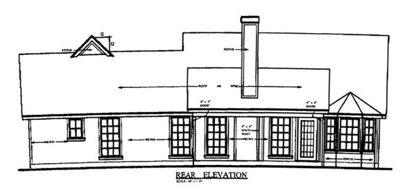 House Plan 79132 - Traditional Style with 1681 Sq Ft, 3 Bed, 2 Ba ...