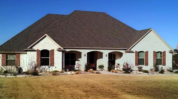 Traditional House Plan 79344 with 3 Beds, 3 Baths, 3 Car Garage Elevation