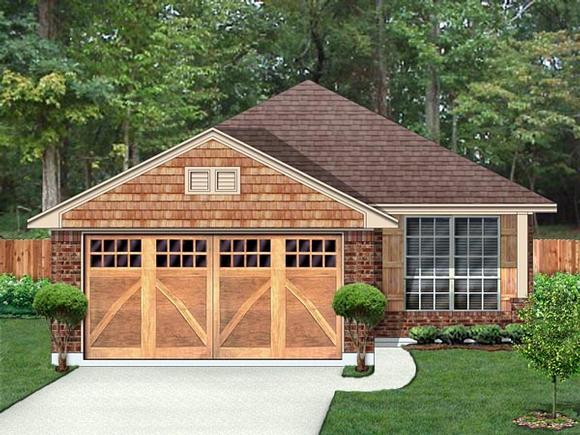 Country, Traditional House Plan 79349 with 3 Beds, 2 Baths, 2 Car Garage Elevation