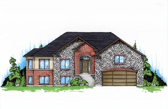 Traditional House Plan 79716 with 3 Beds, 3 Baths, 2 Car Garage Elevation