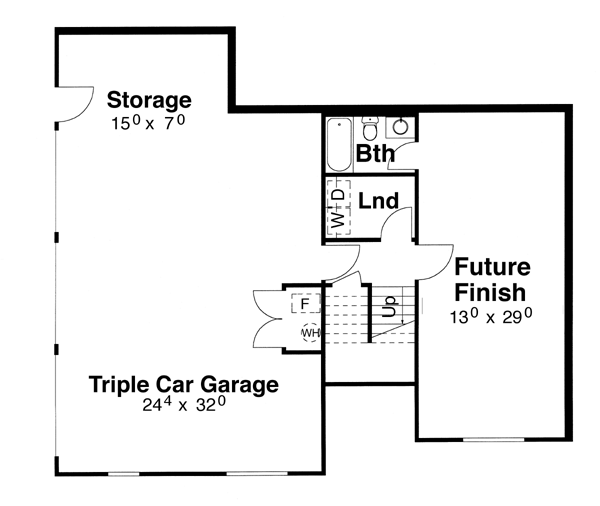 House Plan 80140 - Craftsman Style with 1650 Sq Ft, 3 Bed, 2 Bath