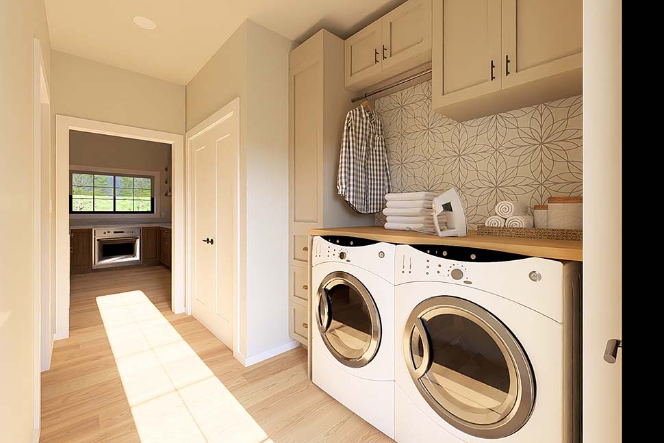 Contemporary, Country, Craftsman, Farmhouse, Ranch Plan with 750 Sq. Ft., 1 Bedrooms, 1 Bathrooms Picture 18