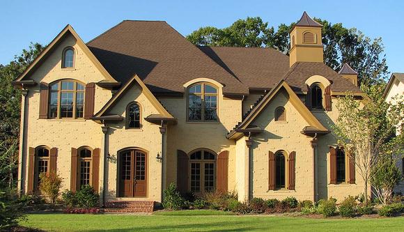 European, Traditional House Plan 80728 with 5 Beds, 6 Baths, 3 Car Garage Elevation