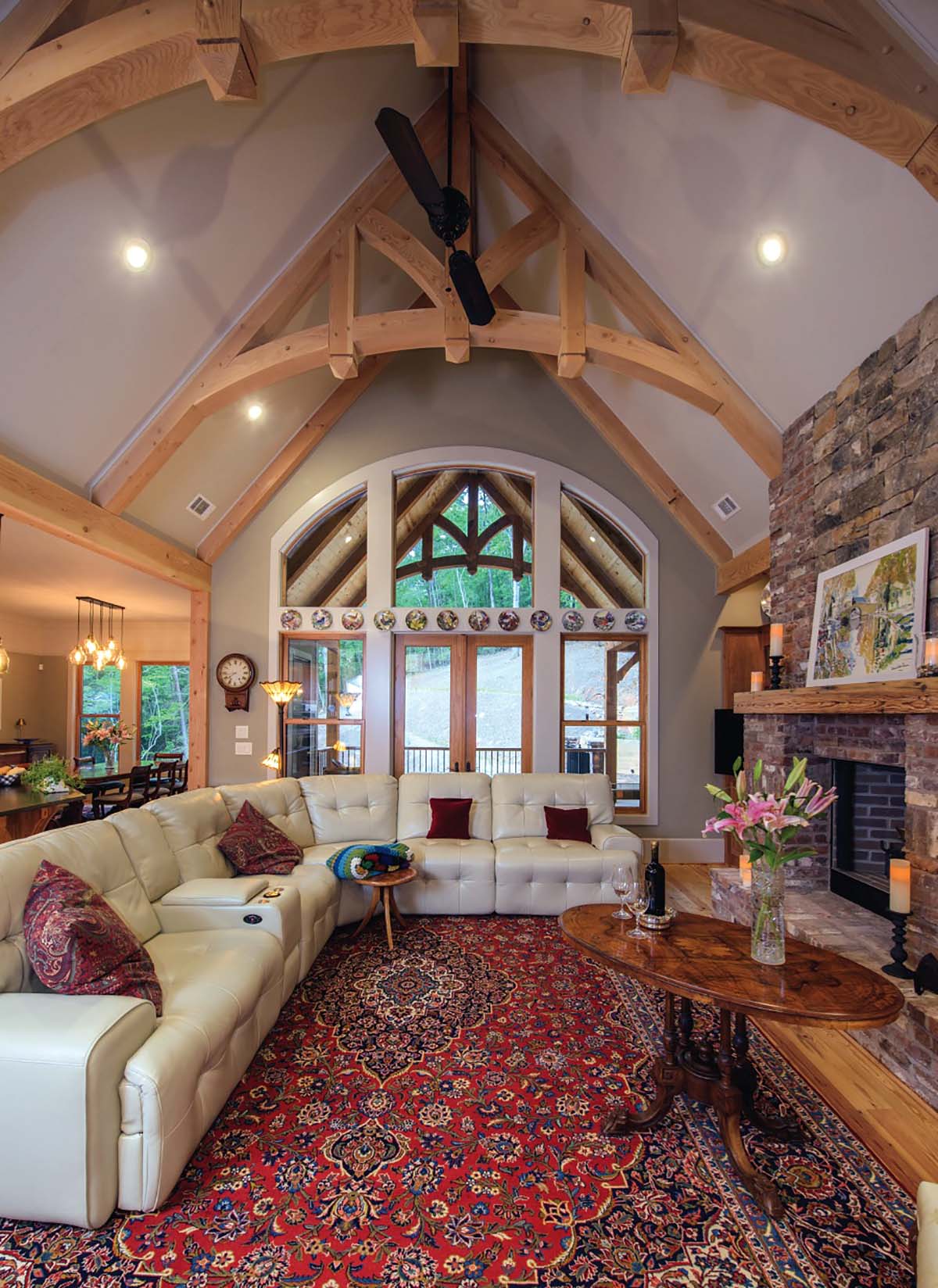 Craftsman, Ranch, Tuscan Plan with 4071 Sq. Ft., 3 Bedrooms, 3 Bathrooms, 2 Car Garage Picture 2