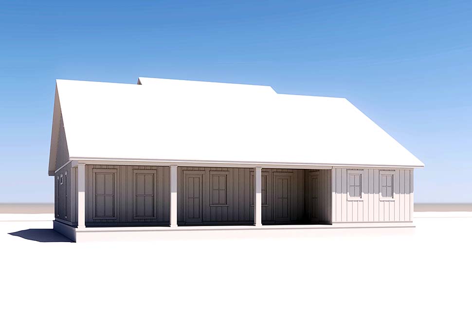 Country, Craftsman, Farmhouse, Southern Plan with 2455 Sq. Ft., 3 Bedrooms, 3 Bathrooms Picture 7