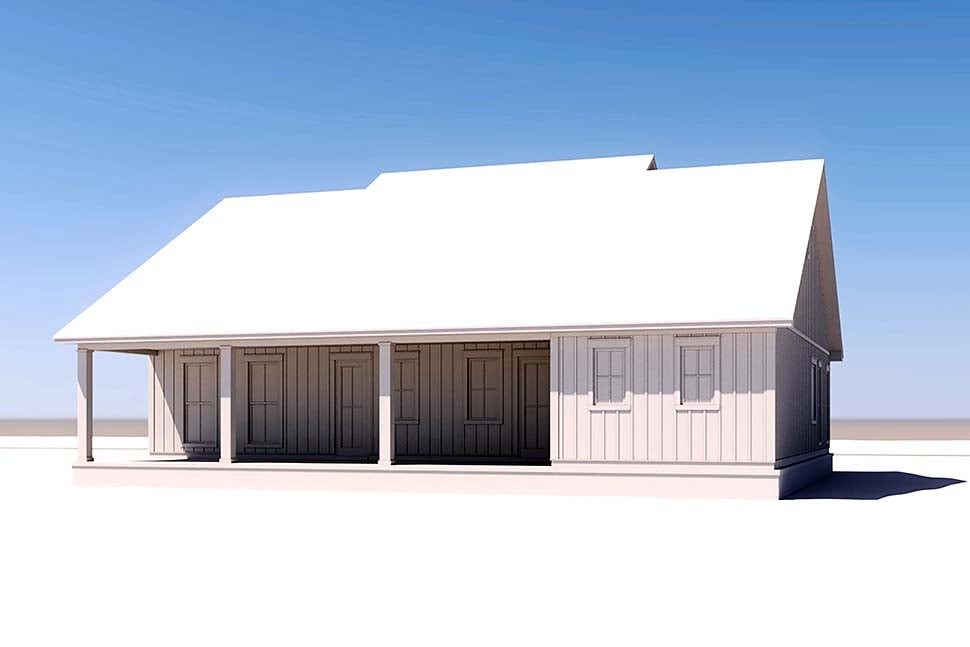 Country, Craftsman, Farmhouse, Southern Plan with 2455 Sq. Ft., 3 Bedrooms, 3 Bathrooms Picture 8