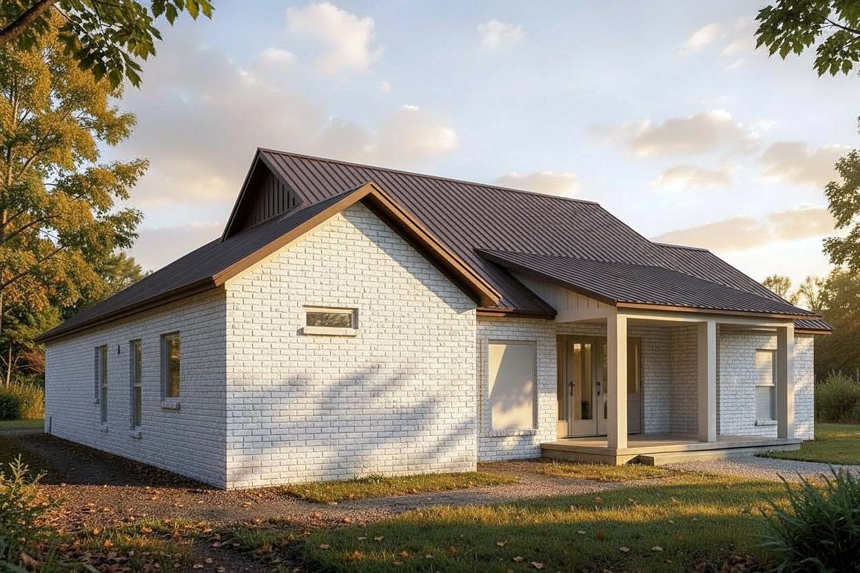 Farmhouse, Traditional Plan with 1775 Sq. Ft., 3 Bedrooms, 3 Bathrooms, 2 Car Garage Picture 6