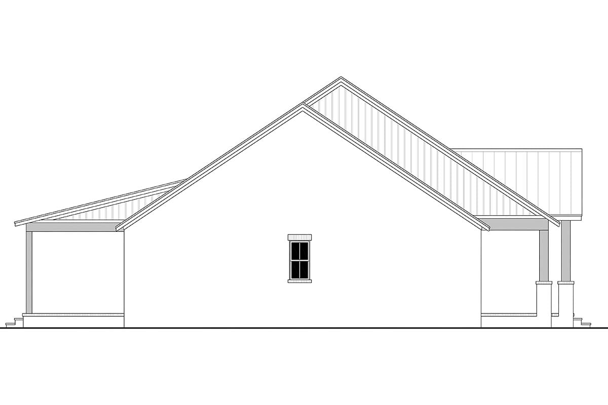 Country, Craftsman, Farmhouse, Traditional Plan with 2400 Sq. Ft., 3 Bedrooms, 3 Bathrooms Picture 3