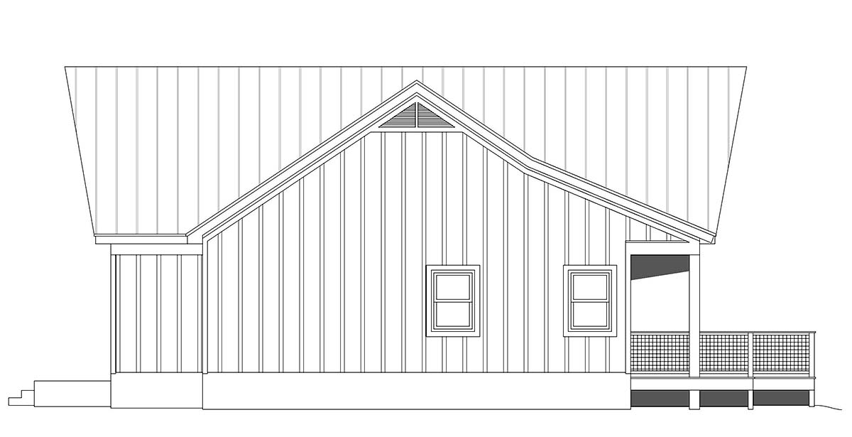 Country, Traditional Plan with 1484 Sq. Ft., 2 Bedrooms, 2 Bathrooms Picture 2
