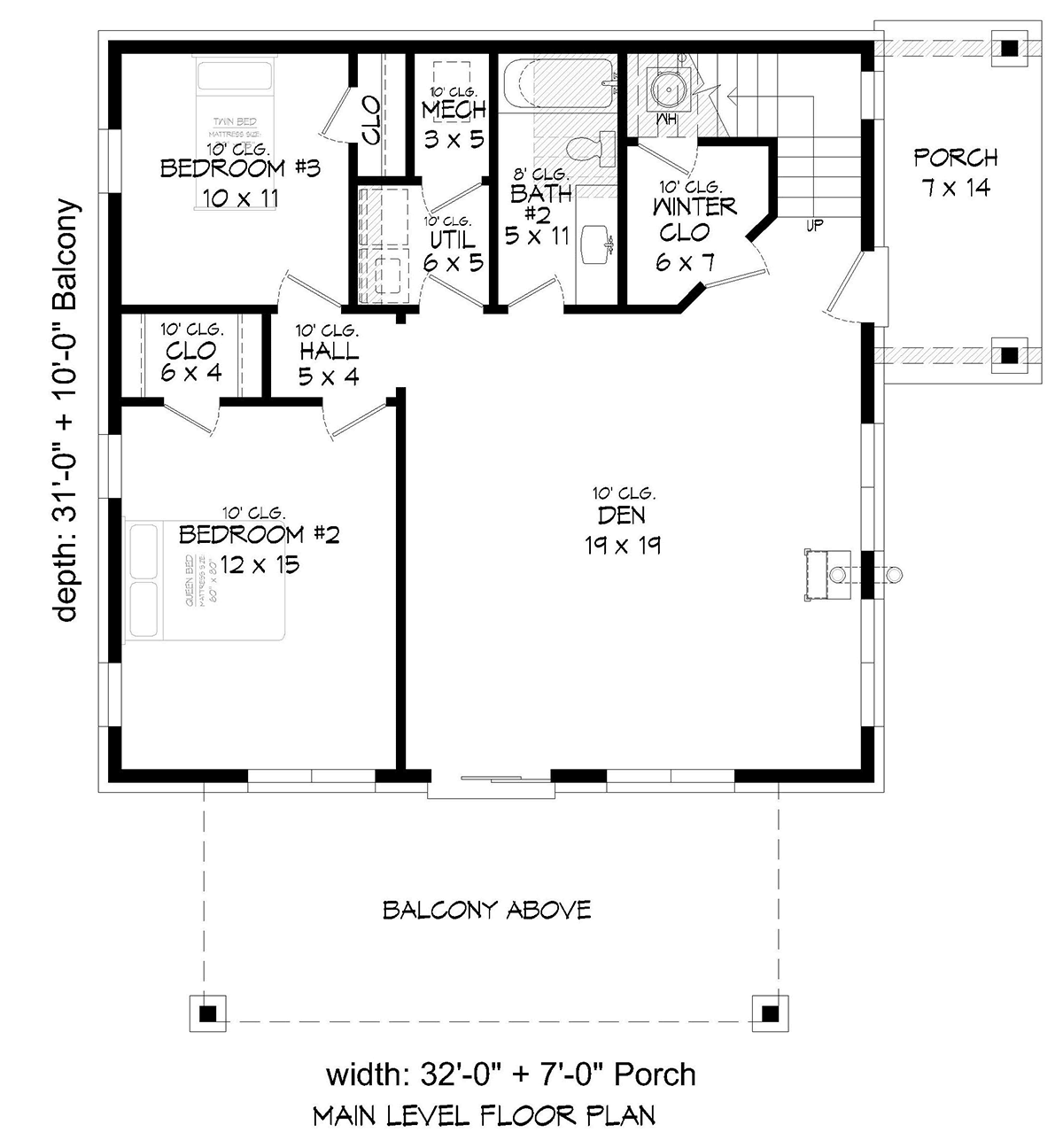 Coastal, Contemporary, Modern House Plan 80925 with 3 Beds, 2 Baths Level One
