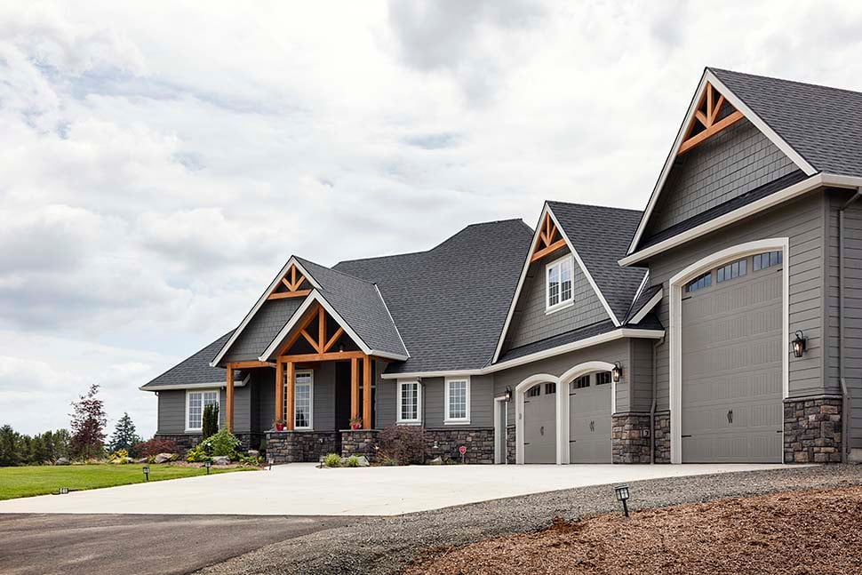 Country, Craftsman Plan with 2233 Sq. Ft., 3 Bedrooms, 3 Bathrooms, 2 Car Garage Picture 7