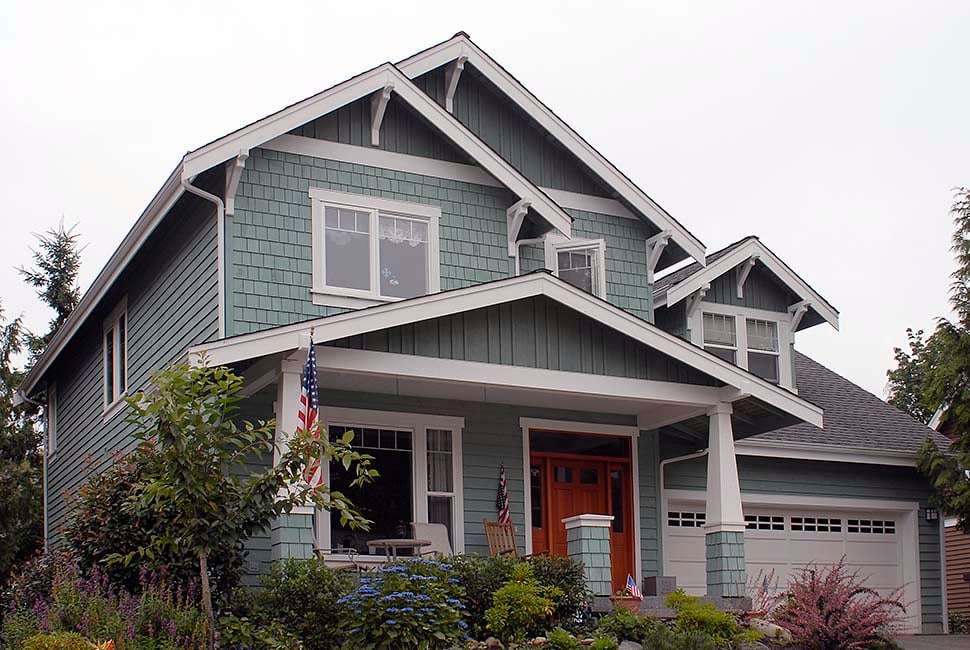Craftsman, Traditional Plan with 1943 Sq. Ft., 3 Bedrooms, 3 Bathrooms, 3 Car Garage Picture 17