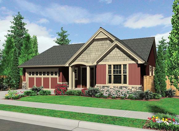 House Plan 81246 Ranch Style With, 1800 Sq Ft Craftsman Style House Plans