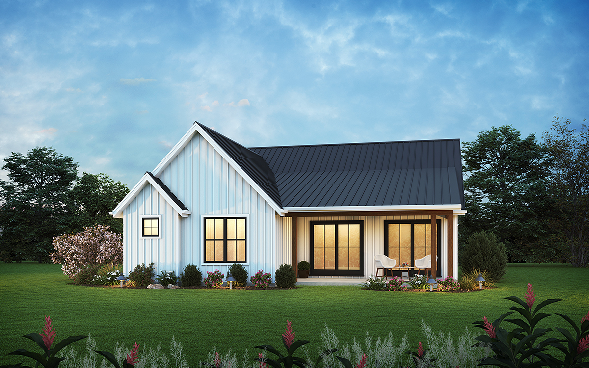 House Plan 81347 - Ranch Style with 1866 Sq Ft, 4 Bed, 2 Bath