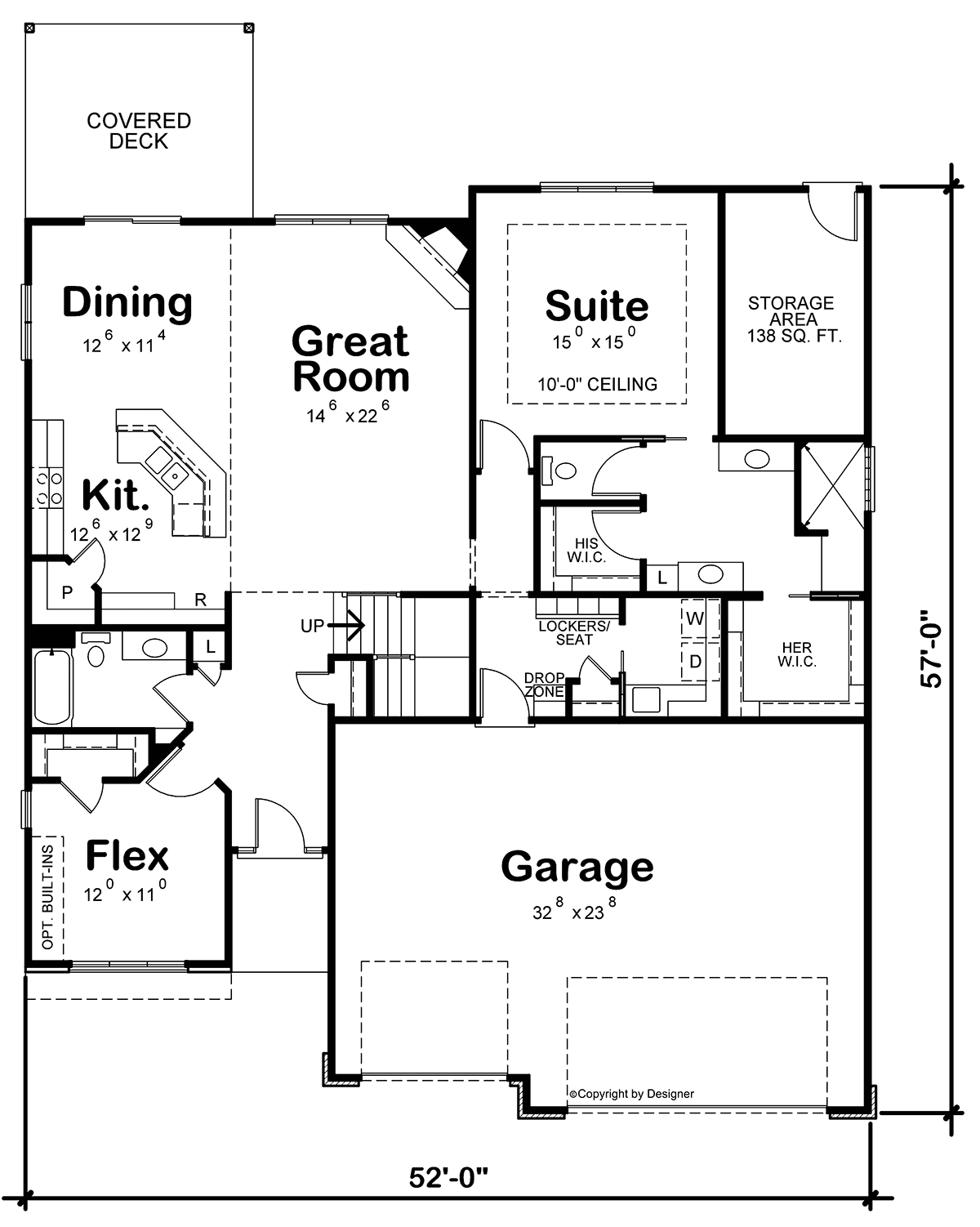 House Plan 81442 - Traditional Style with 2321 Sq Ft, 4 Bed, 3 Ba