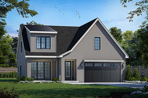 Bungalow, Cottage, Country, Traditional House Plan 81478 with 5 Beds, 3 Baths, 2 Car Garage Elevation
