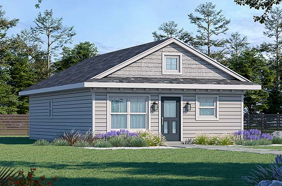 Cottage, Traditional House Plan 81486 with 3 Beds, 2 Baths Elevation