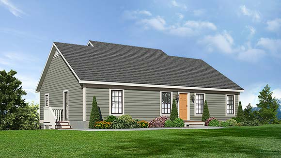 Country, Traditional House Plan 81522 with 3 Beds, 3 Baths Elevation