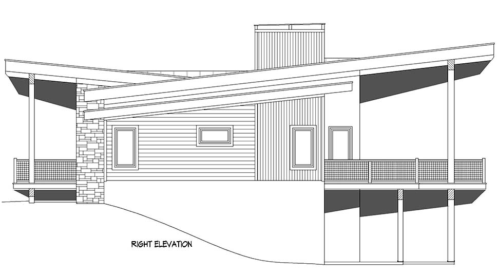 Cabin, Cottage, Country, Farmhouse, Ranch, Traditional Plan with 2084 Sq. Ft., 3 Bedrooms, 3 Bathrooms Picture 7